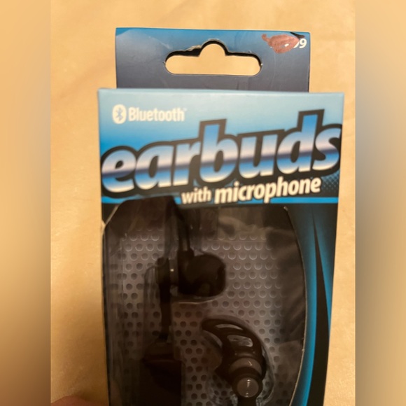Bluetooth earbuds with microphone high quality USB charging cable included - Picture 4 of 9